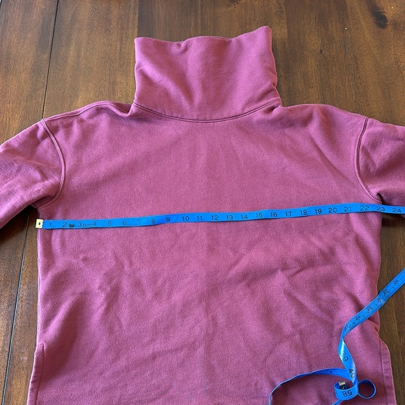Athleta turtleneck fleecy sweatshirt - Picture 3 of 6